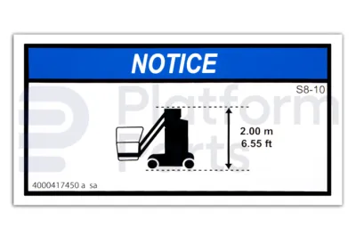 Haulotte - Decal, Haulotte - HA-4000417450