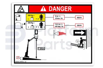 Haulotte - Decal, Haulotte - HA-4000419940