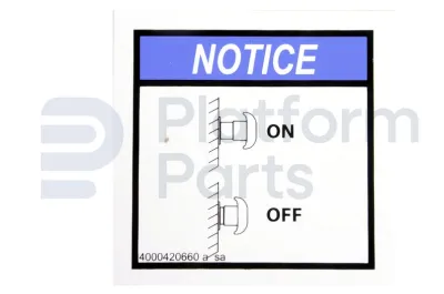 Haulotte - Decal, Haulotte - HA-4000420660