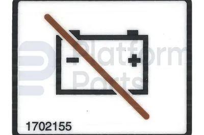 JLG - Decal, JLG - JL-1702155