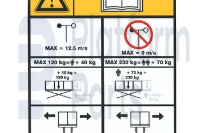 JLG - Decal, JLG - JL-1705666