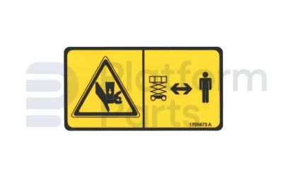 JLG - Decal, JLG - JL-1705673