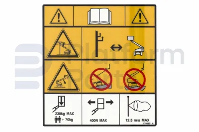 JLG - Decal, JLG - JL-1705821