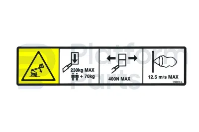 JLG - Decal, JLG - JL-1705978