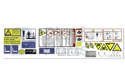 UpRight - Decal, kit, general use - UP-513858-000